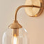 Bodhi Lighting Ashcroft Wall Light Brushed Aged Brass House of Isabella UK