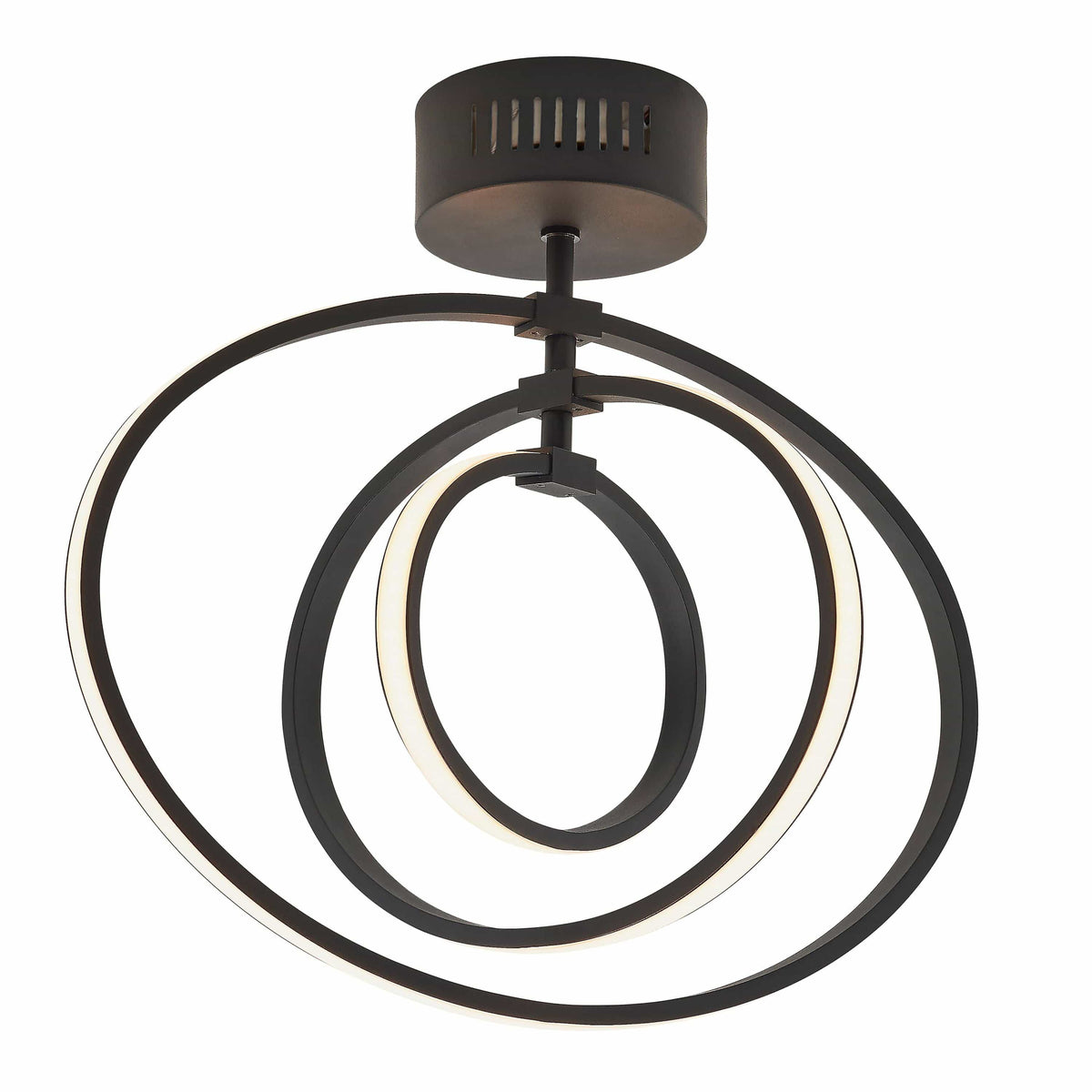Aughertree Ceiling Lamp Black.