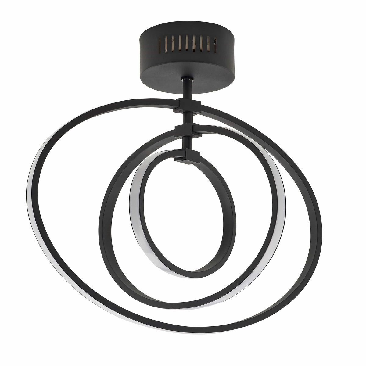 Aughertree Ceiling Lamp Black.