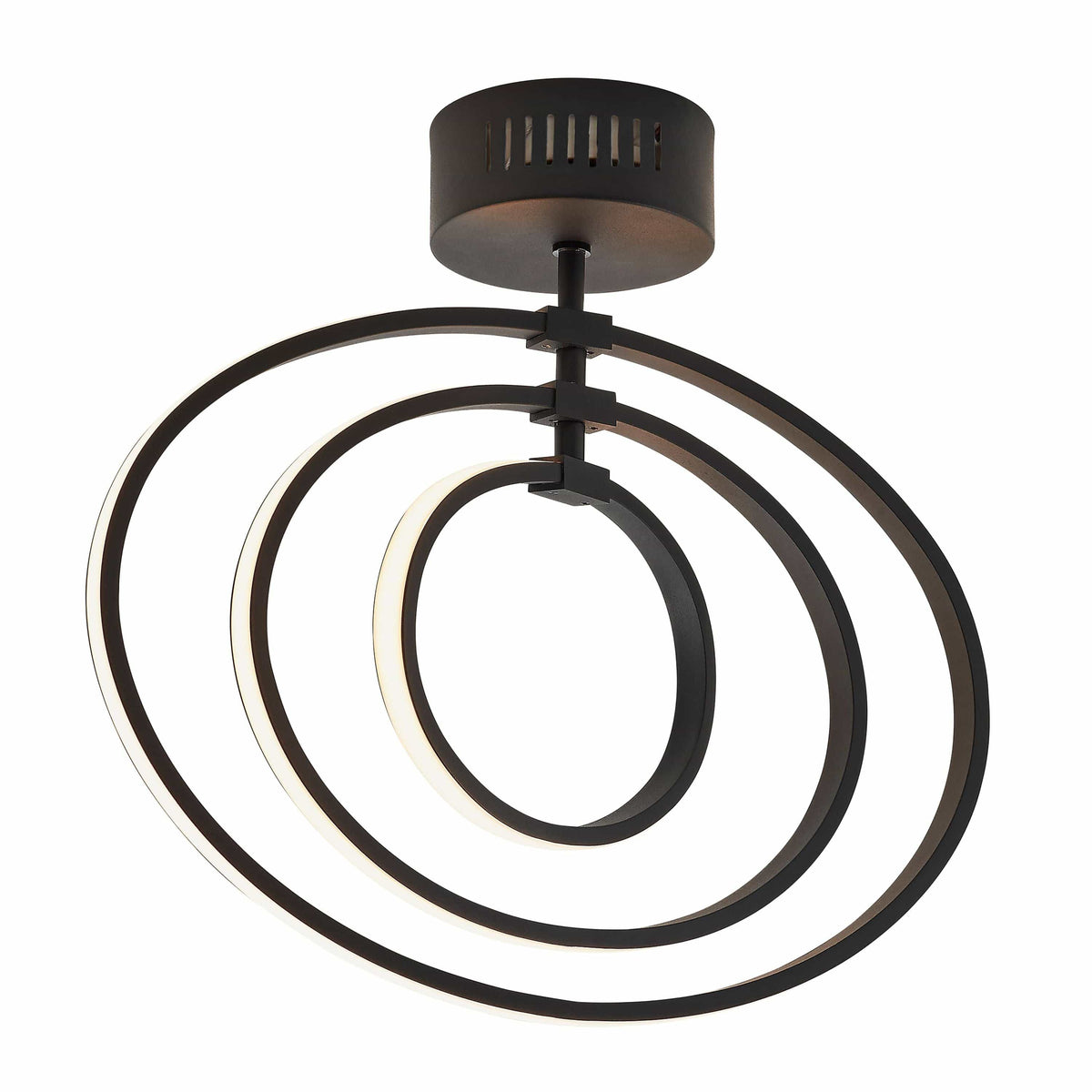 Aughertree Ceiling Lamp Black.
