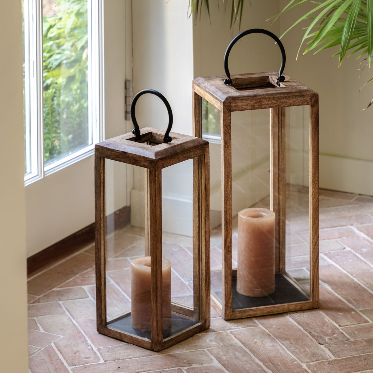 Bodhi Lighting Ayna Wooden Lantern Large House of Isabella UK