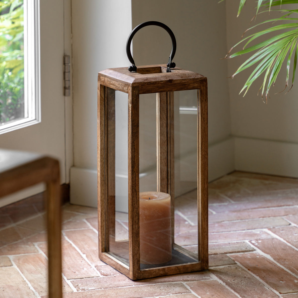 Bodhi Lighting Ayna Wooden Lantern Large House of Isabella UK