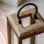 Bodhi Lighting Ayna Wooden Lantern Small House of Isabella UK