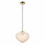 Bali 1 Pendant Light Satin Brass.
