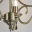 Bodhi Lighting Bearanise 3 Pendant Light Antique Brass House of Isabella UK