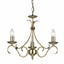 Bodhi Lighting Bearanise 3 Pendant Light Antique Brass House of Isabella UK