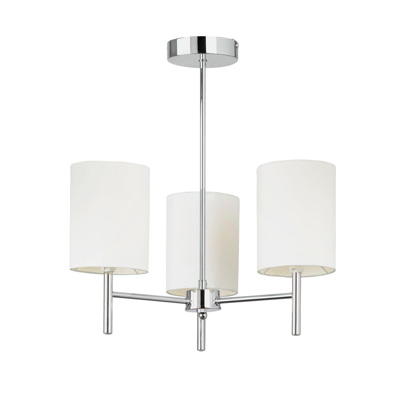 Bodhi Lighting Bedgrove Ceiling Lamp Chrome House of Isabella UK