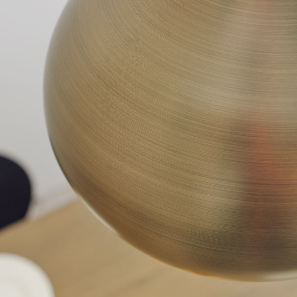 Beeston Pendant Light Antique Brass.