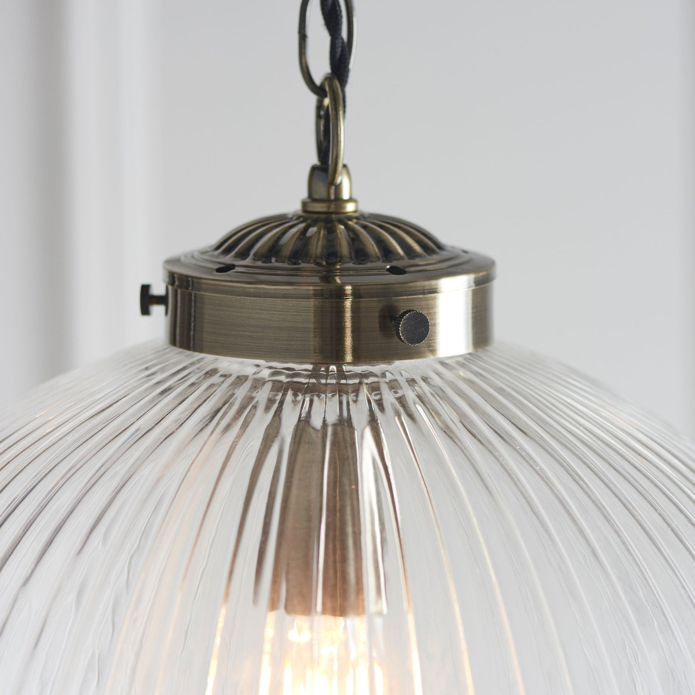 Bodhi Lighting Belle Pendant Light Clear Glass Large House of Isabella UK