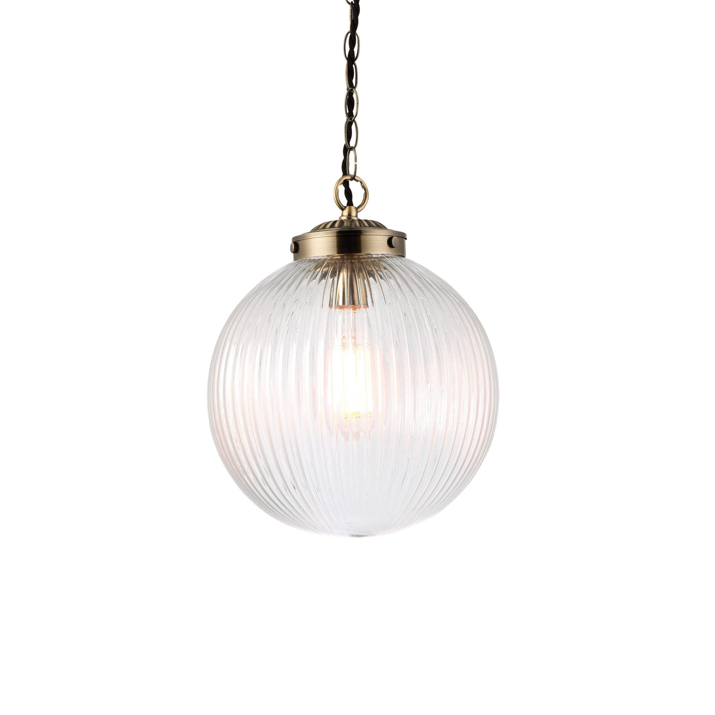 Bodhi Lighting Belle Pendant Light Clear Glass Small House of Isabella UK