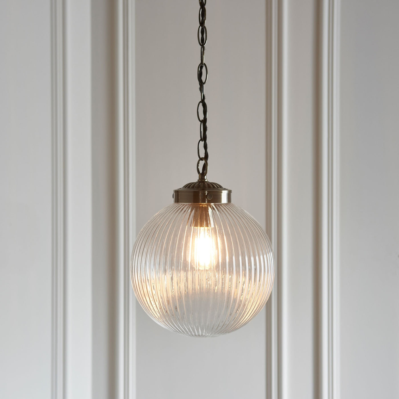 Bodhi Lighting Belle Pendant Light Clear Glass Small House of Isabella UK