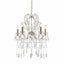 Berkeley 5 Pendant Light Aged Silver.