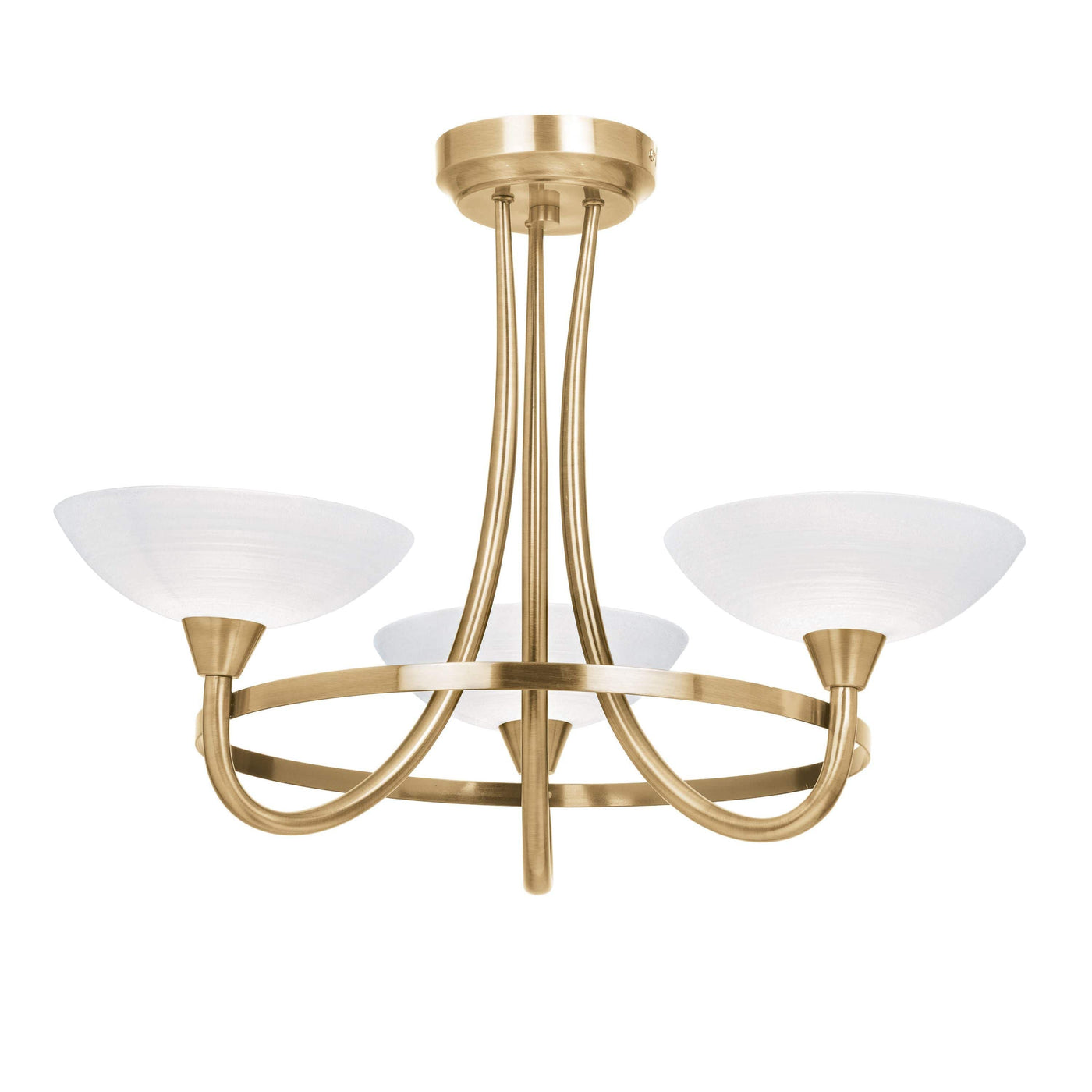 Bodhi Lighting Beta 3 Ceiling Lamp Antique Brass House of Isabella UK