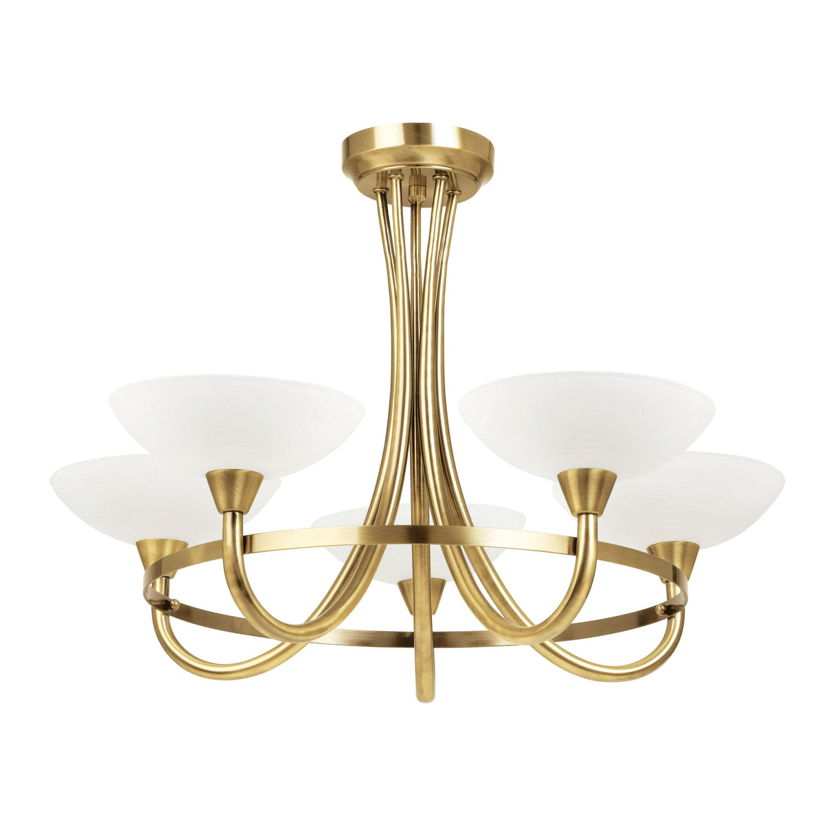 Beta 5 Ceiling Lamp Antique Brass.
