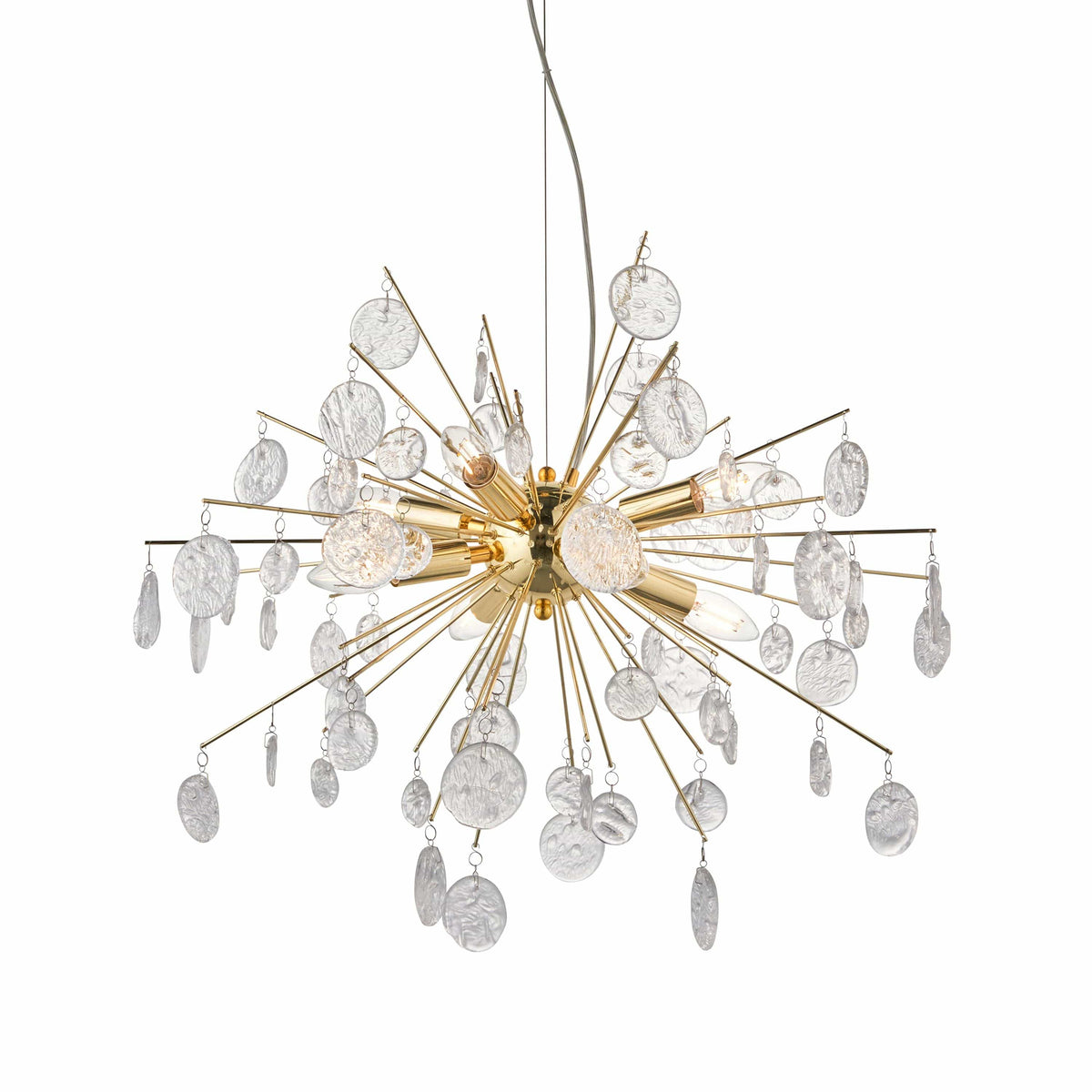 Bexley Pendant Light Gold Effect.