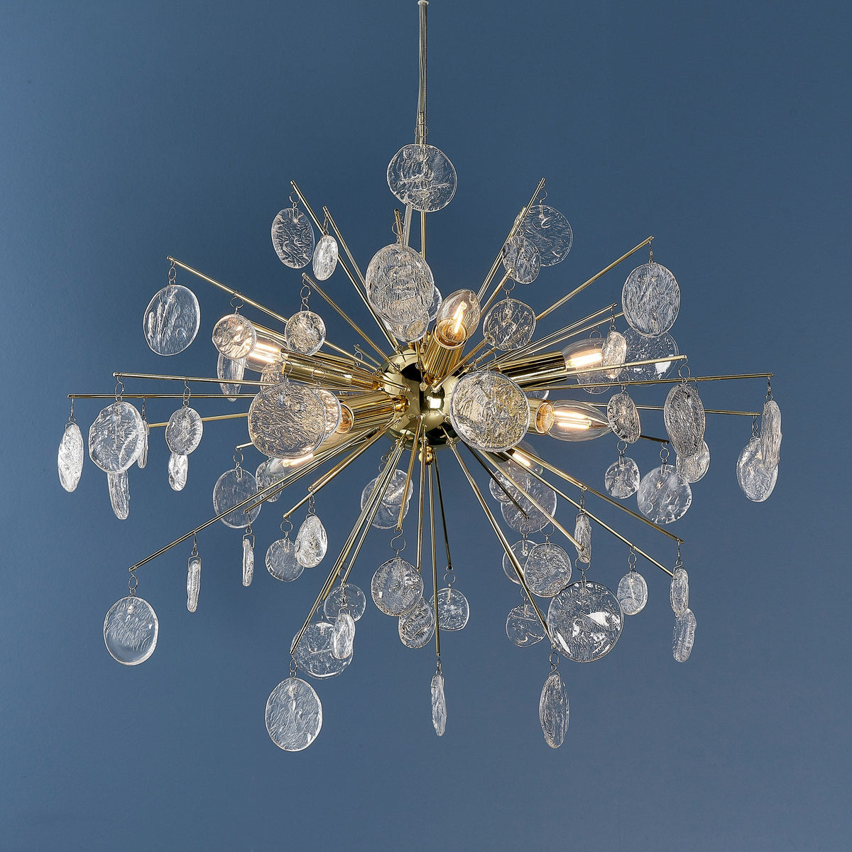 Bexley Pendant Light Gold Effect.