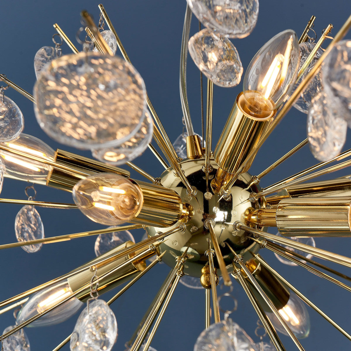 Bexley Pendant Light Gold Effect.