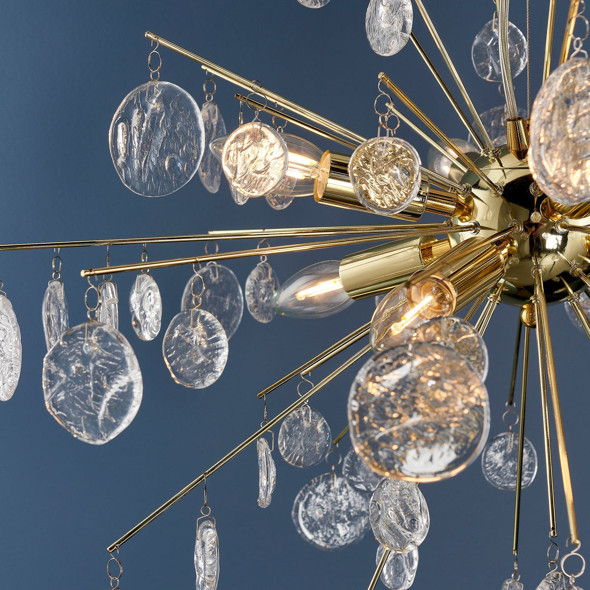 Bexley Pendant Light Gold Effect.