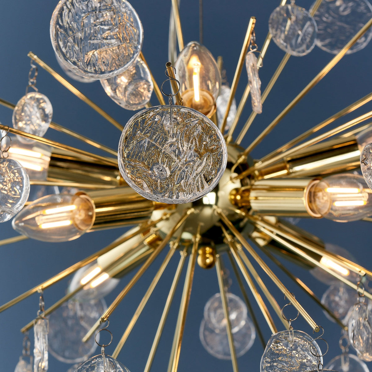 Bexley Pendant Light Gold Effect.