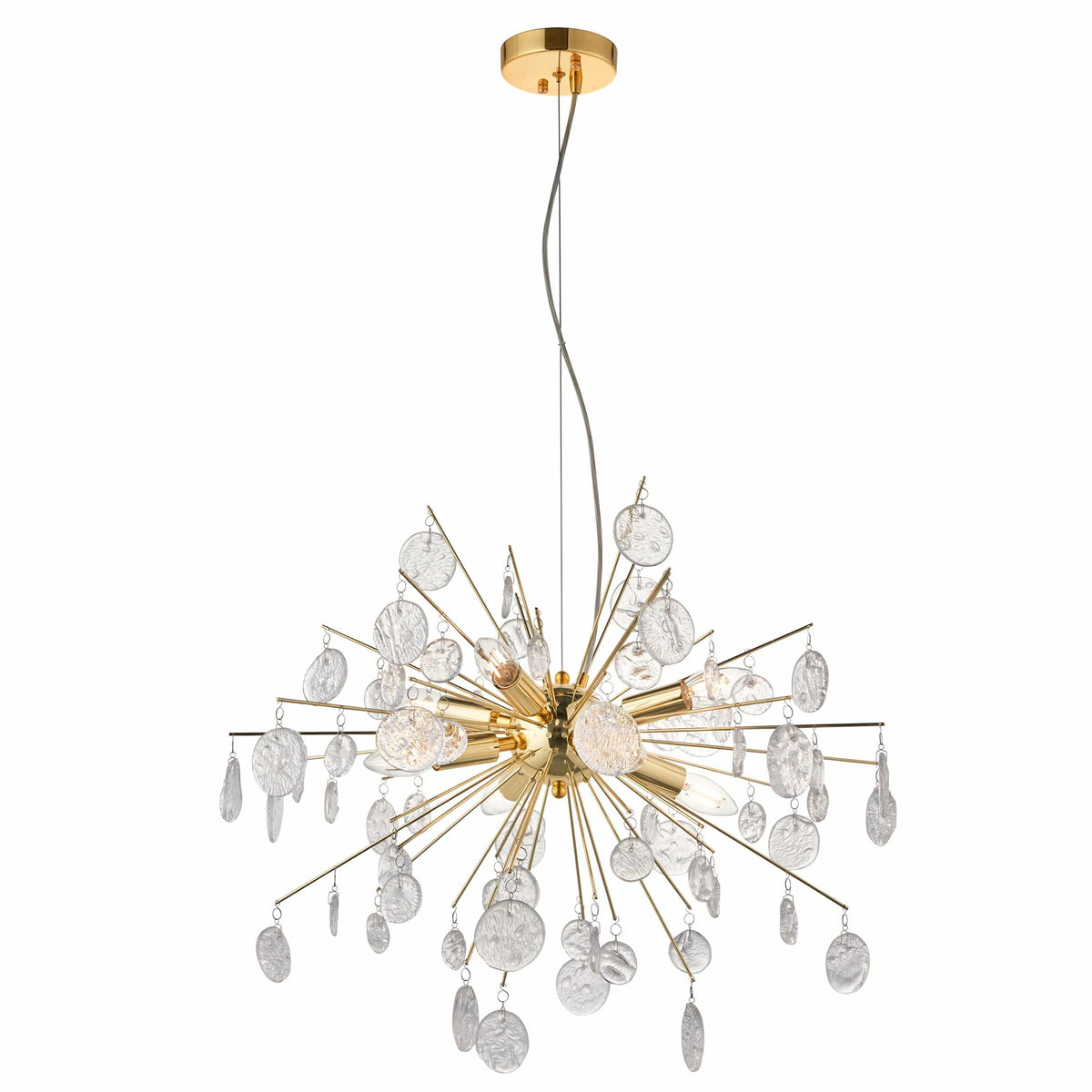 Bexley Pendant Light Gold Effect.