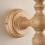 Bodhi Lighting Biblow 1 Wall Light Natural Ash House of Isabella UK