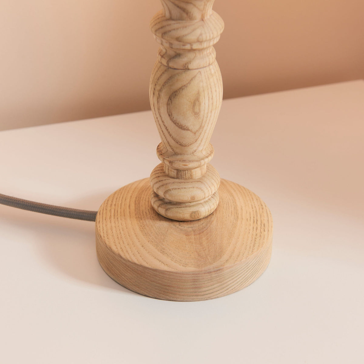 Bodhi Lighting Biblow Table Lamp Base Natural Ash House of Isabella UK