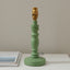 Bodhi Lighting Biblow Table Lamp Base Satin Cotsbro Green Paint House of Isabella UK