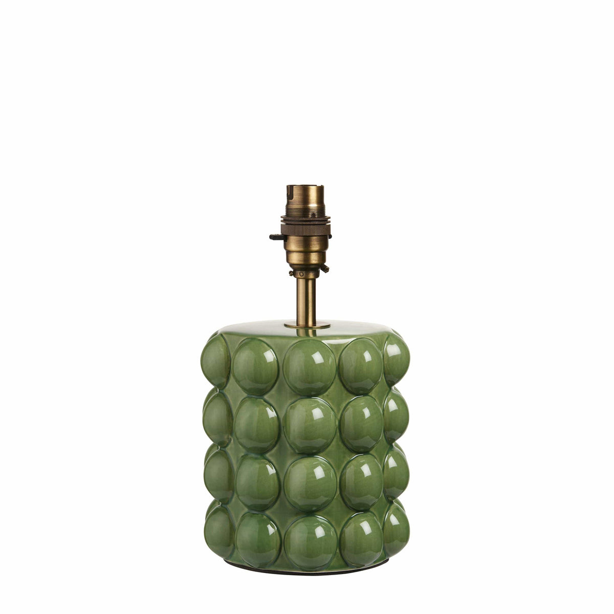 Bodhi Lighting Bobs Table Lamp Base Olive Green Glaze House of Isabella UK