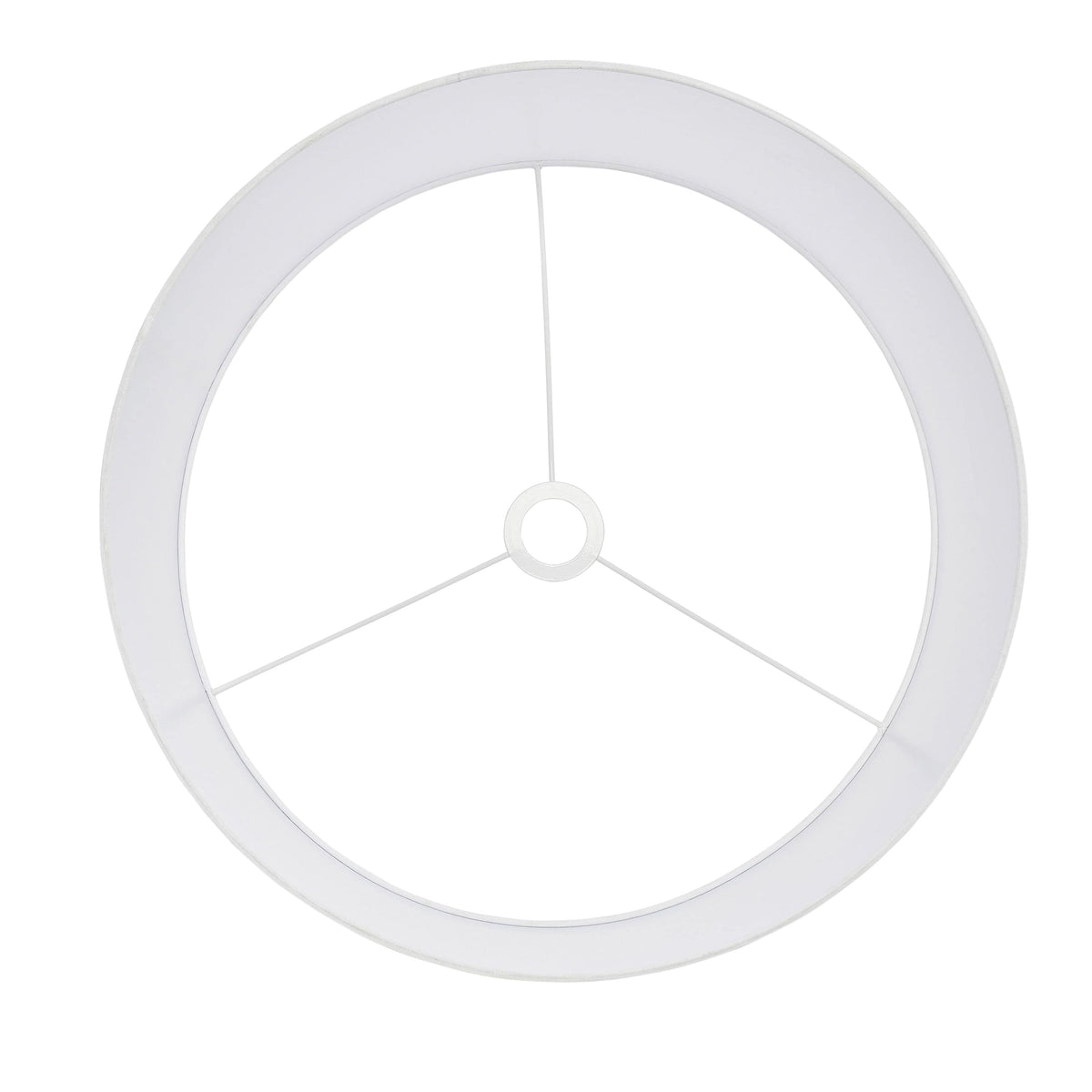 Bowithick Lamp Shade Vintage White 20 inch.