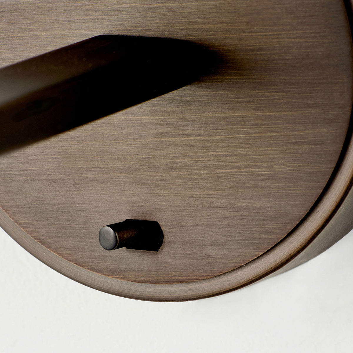 Boyn Wall Light Bronze & Marble Faux Silk.