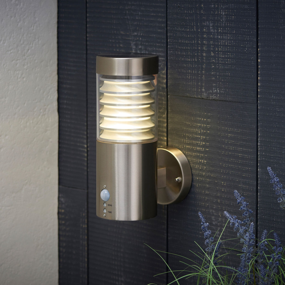 Bugle LED PIR Wall Light.