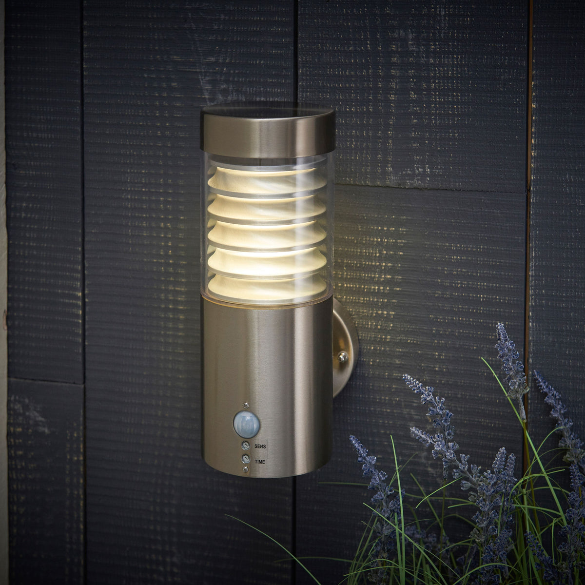 Bugle LED PIR Wall Light.