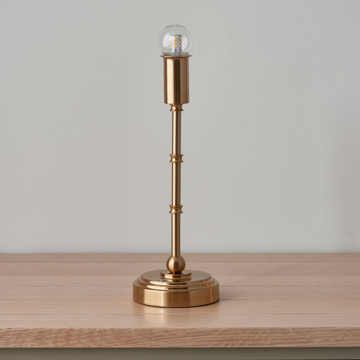 Bodhi Lighting Burleigh Rechargeable Table Lamp Base Aged Brass House of Isabella UK
