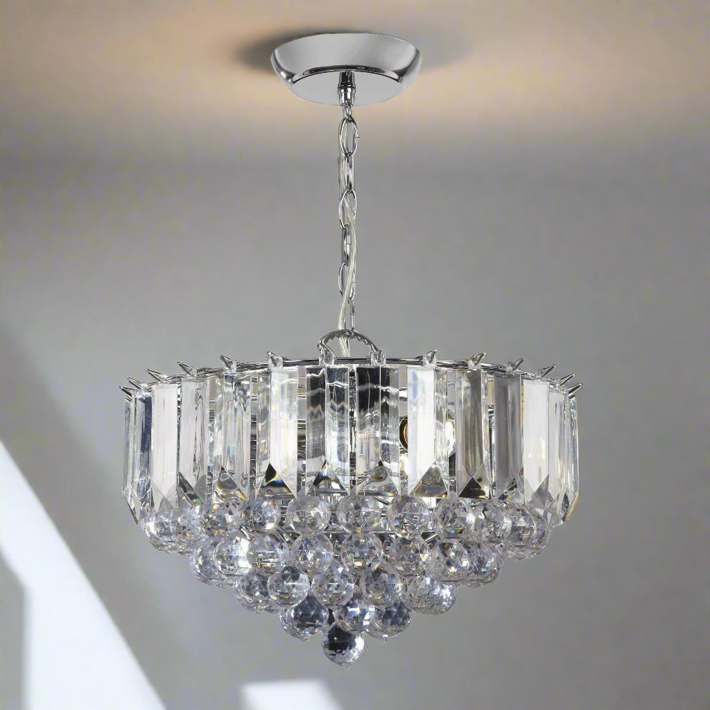 Buryas 3 Pendant Light Chrome Large.