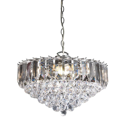 Bodhi Lighting Buryas 6 Pendant Light Chrome House of Isabella UK