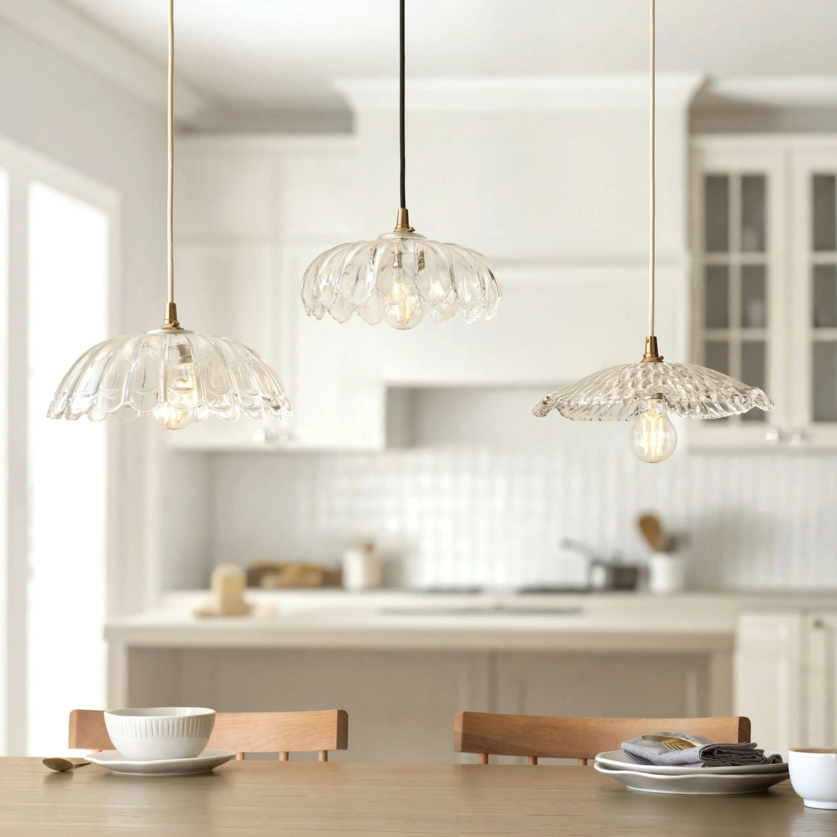 Bodhi Lighting Camellia 1 Pendant Light House of Isabella UK