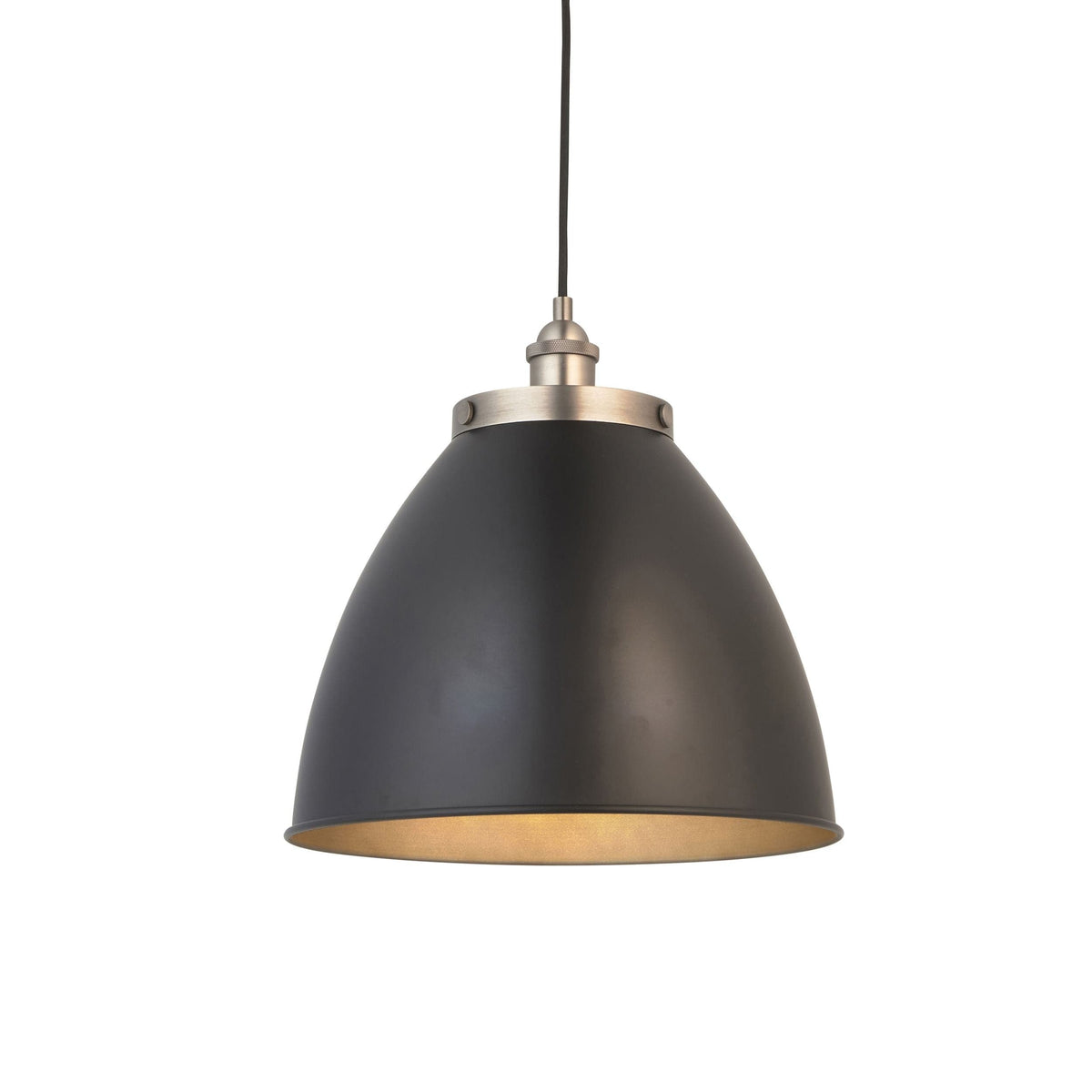 Canada Pendant Light - Large Black/Pewter.