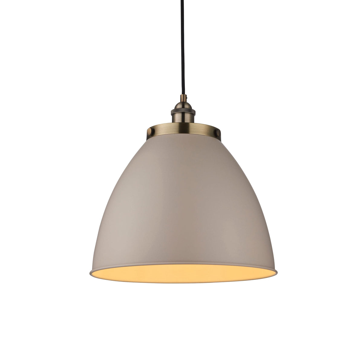 Canada Pendant Light - Large Taupe.