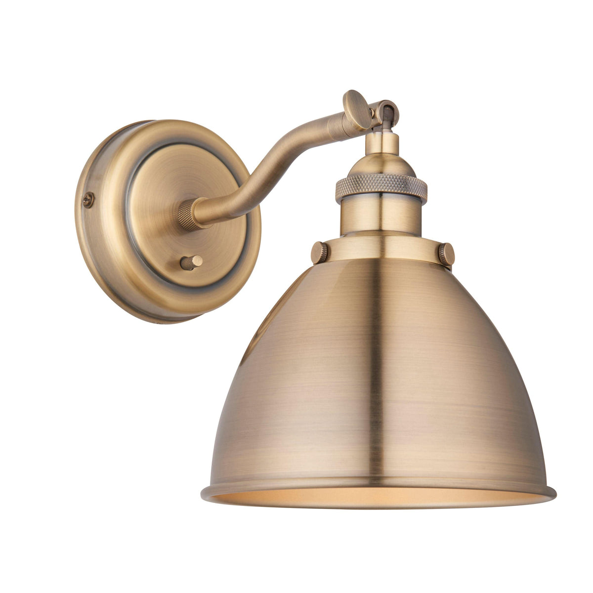 Canada Wall Light - Antique Brass.