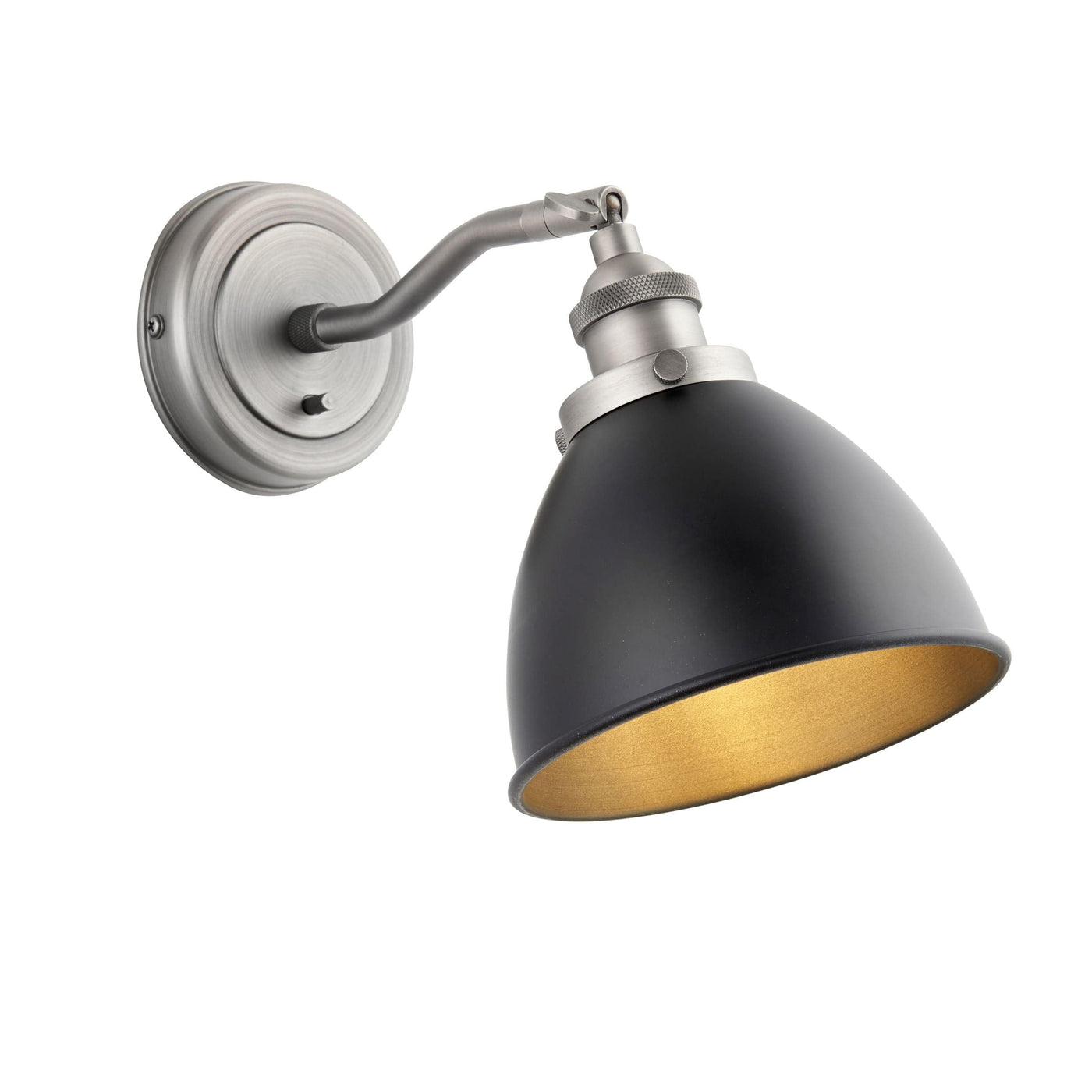 Bodhi Lighting Canada Wall Light - Black/Pewter House of Isabella UK