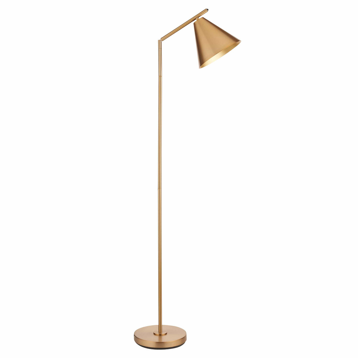Capel Floor Light Antique Brass.