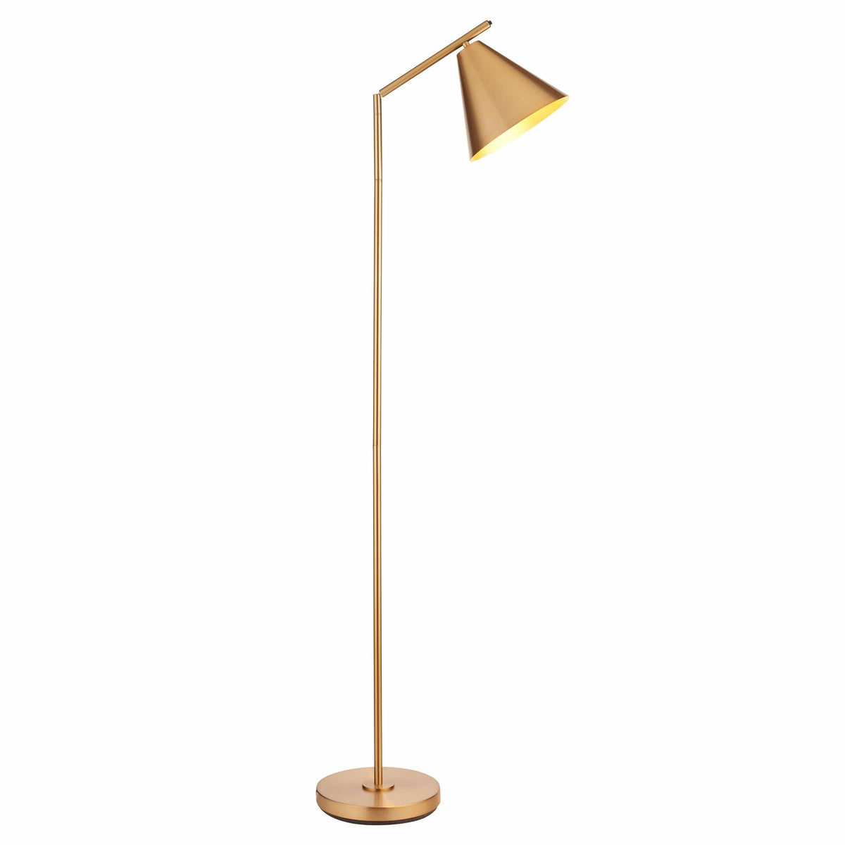 Capel Floor Light Antique Brass.