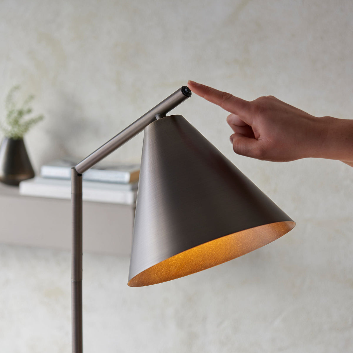 Capel Floor Light Antique Bronze.