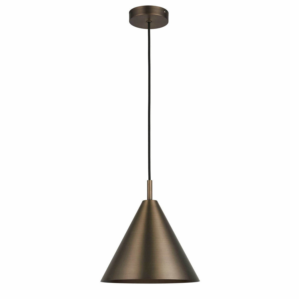 Capel Pendant Light Antique Bronze.