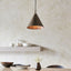 Capel Pendant Light Antique Bronze.