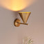 Capel Wall Light Antique Brass.