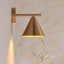 Capel Wall Light Antique Brass.