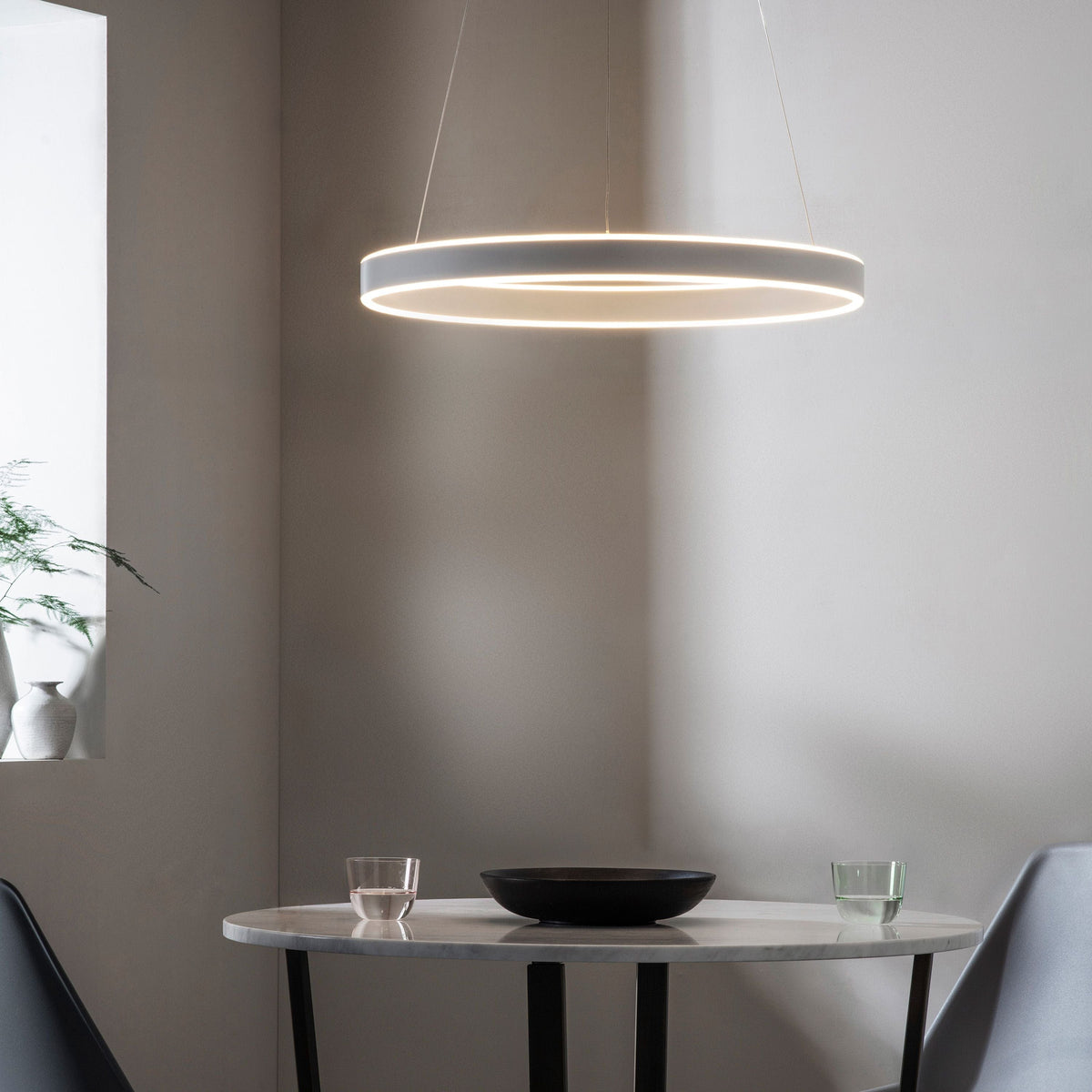Cargreen Pendant Light Matt Nickel.