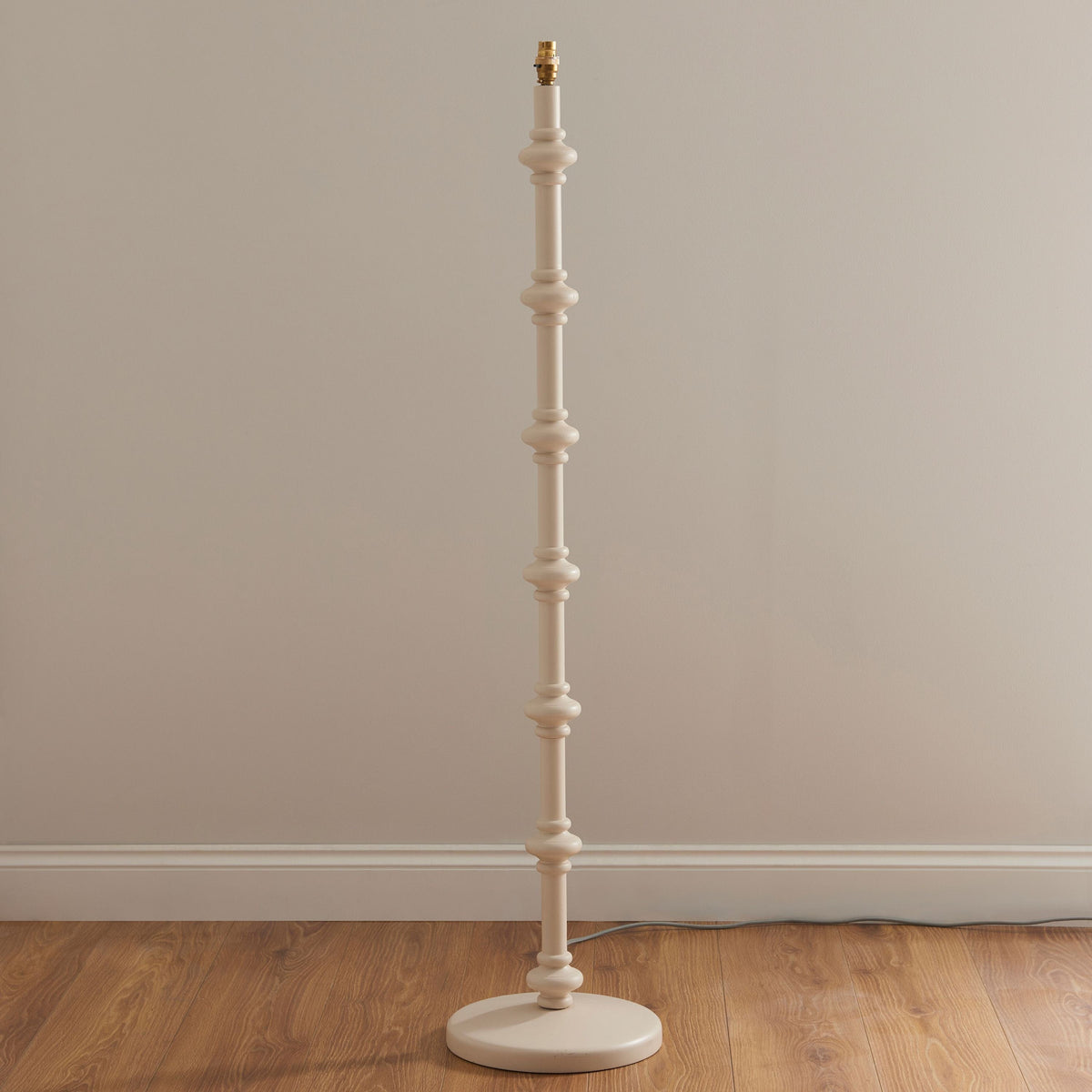 Bodhi Lighting Carnival Floor Lamp Base Satin Almond White House of Isabella UK