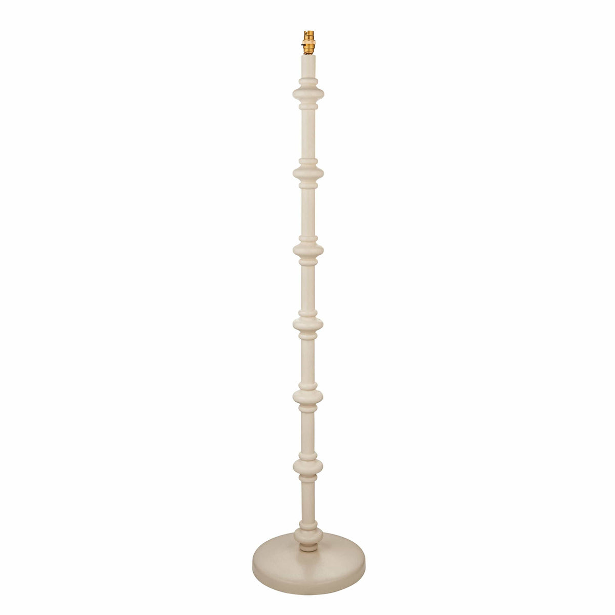 Bodhi Lighting Carnival Floor Lamp Base Satin Almond White House of Isabella UK